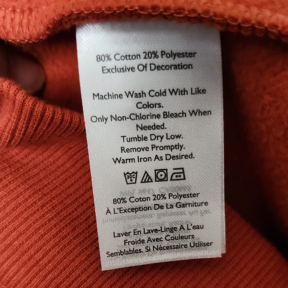 Eddie Bauer Men's Rust Crewneck Sweater NWT M Outdoor Casual Knit - Picture 4 of 7